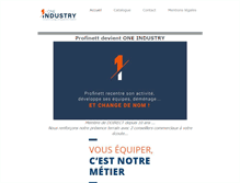 Tablet Screenshot of profinett.fr